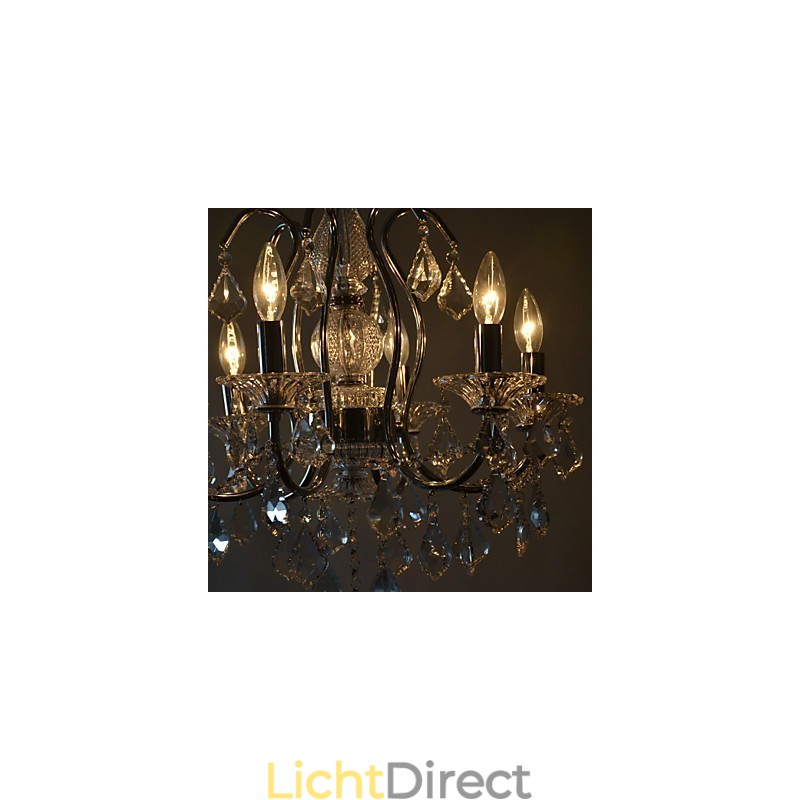 Plafondlamp met 6 lampen