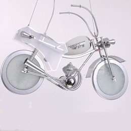 Motorfietslamp Cartoonverlichting Jongenslamp Kinderlampen