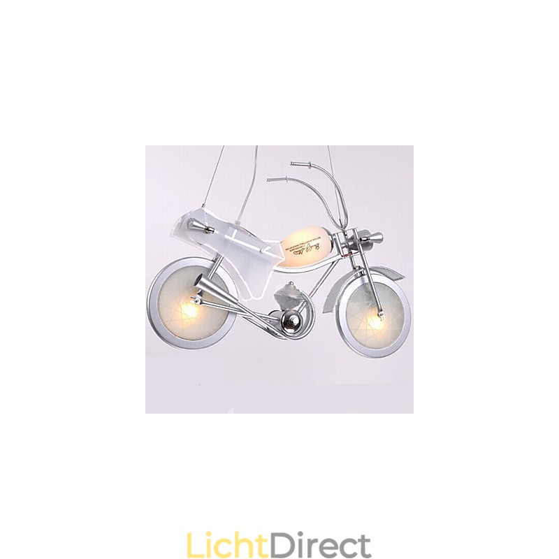 Motorfietslamp Cartoonverlichting Jongenslamp Kinderlampen