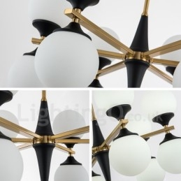 Nordic 12 Bulb Verlichting Kroonluchter Verlichting Magic Bean Lamp Creatieve Lampen
