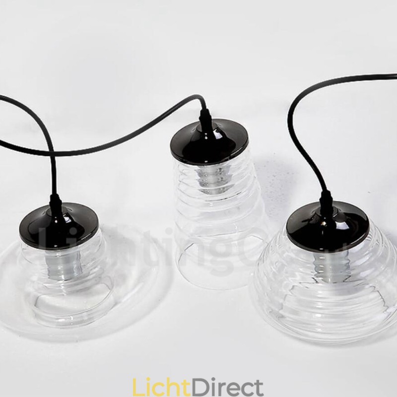 Enkele kop glazen hanglamp café