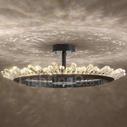 Moderne eigentijdse kristallen plafondlampen