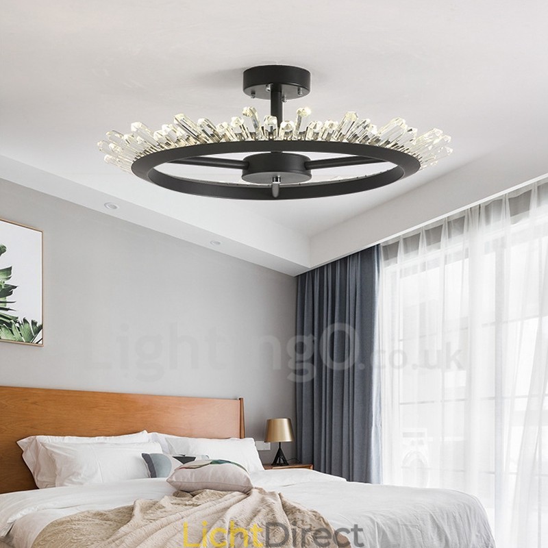 Moderne eigentijdse kristallen plafondlampen