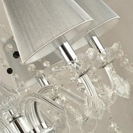 Kroonluchter Kristal Luxe Modern 1 Lagen Woonkamer 6 Lampen