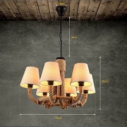 Landontwerpers Andere Metalen Kroonluchter