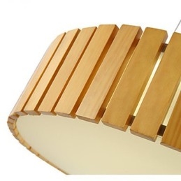 Kroonluchter Mini Stijl Lantaarn Hout Bamboe
