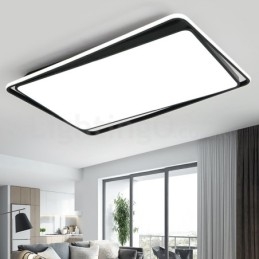 Moderne mode zwart-witte rechthoekige plafondlamp