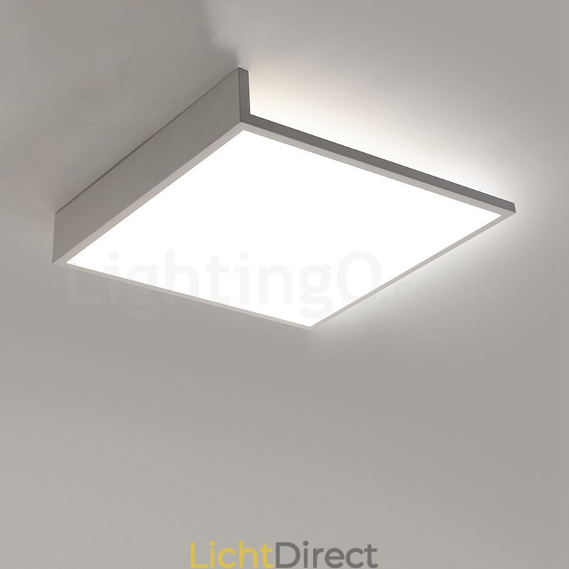 Nordic plafondlamp met inbouwmontage