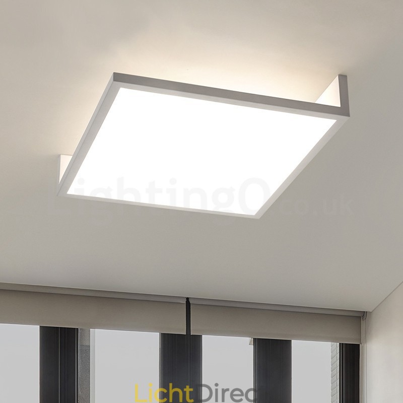 Nordic plafondlamp met inbouwmontage