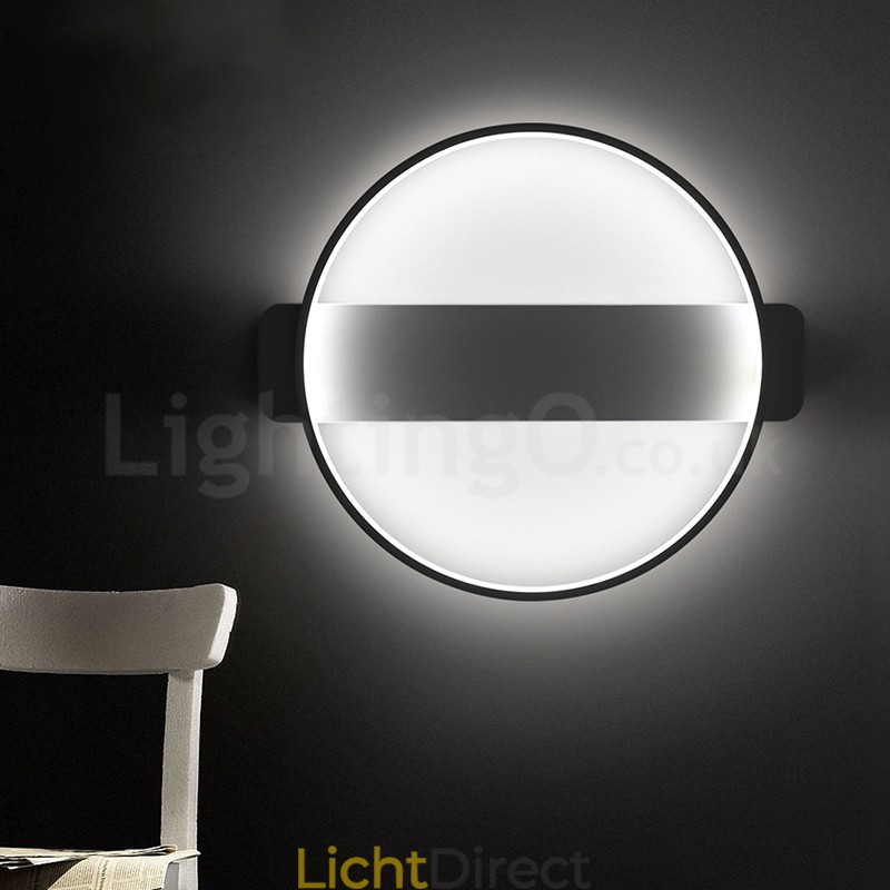 Nordic ronde plafondlamp met inbouwmontage