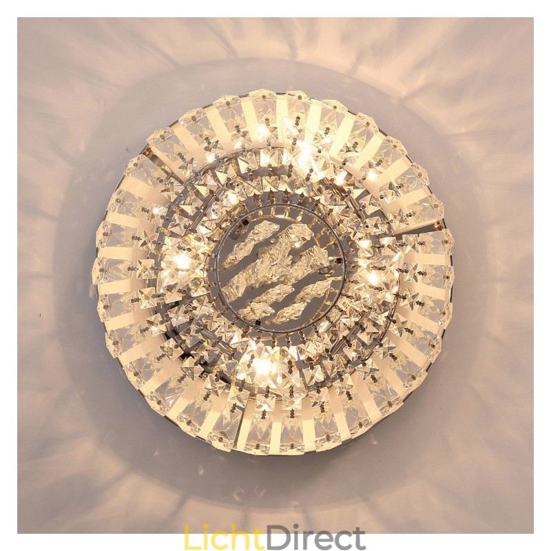 Hedendaagse, prachtige ronde plafondlampen met kristal