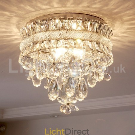Goedkope moderne 40CM ronde plafondlampen met kristal Goedkope moderne 40CM ronde plafondlampen met kristal