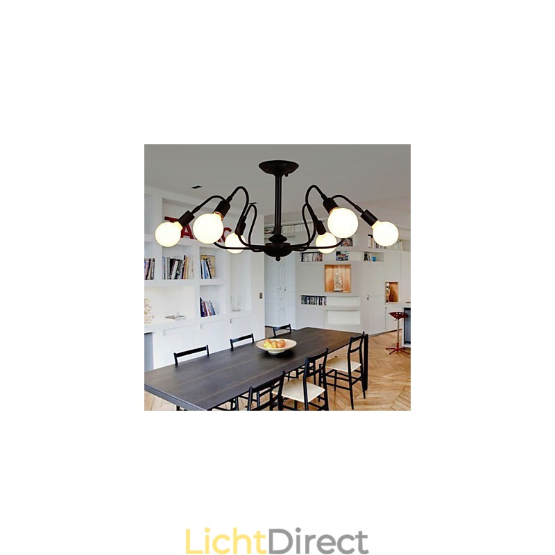 Loft Amerikaanse Vintage Plafondlamp Modeverlichting Verlichting Ijzeren Plafondlamp