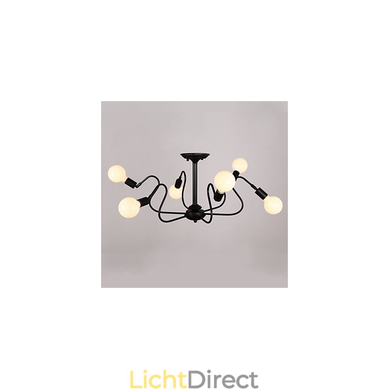 Loft Amerikaanse Vintage Plafondlamp Modeverlichting Verlichting Ijzeren Plafondlamp