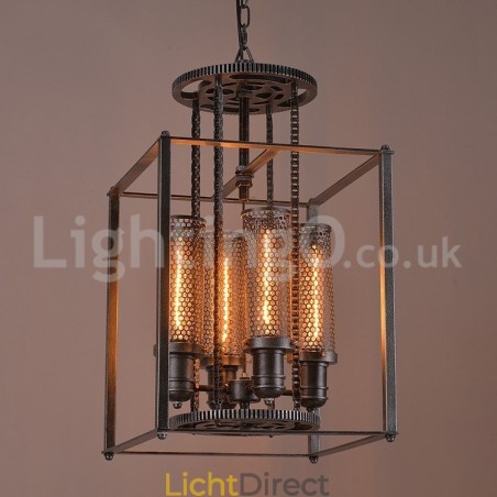 Retro Iron Gear Hanglamp Café Retro Iron Gear Hanglamp Café