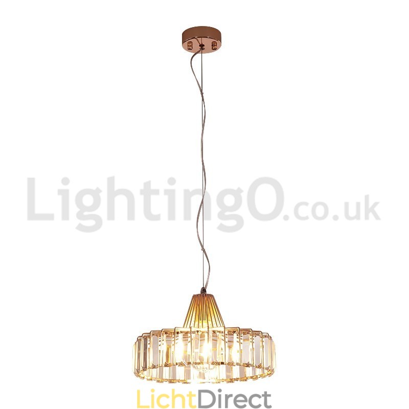 Nordic enkelvoudige kristallen hanglamp