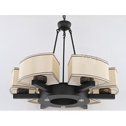 De Chinese Stijl Kroonluchter IJzer Koper Imitatie Lucht Lampen