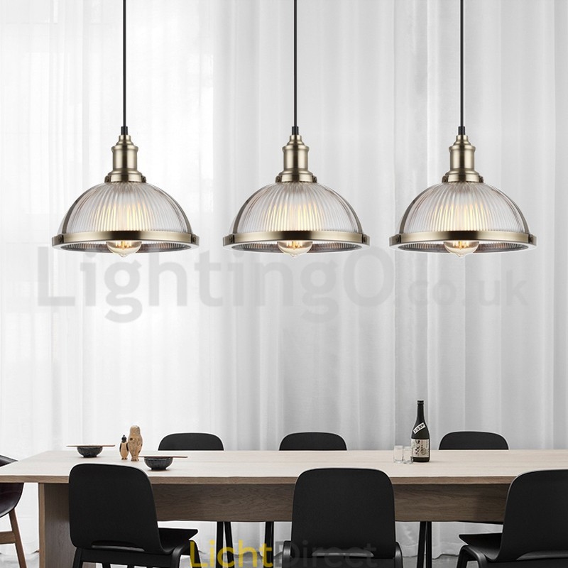 Industriële roestvrijstalen hanglamp met enkele kop in de winkel