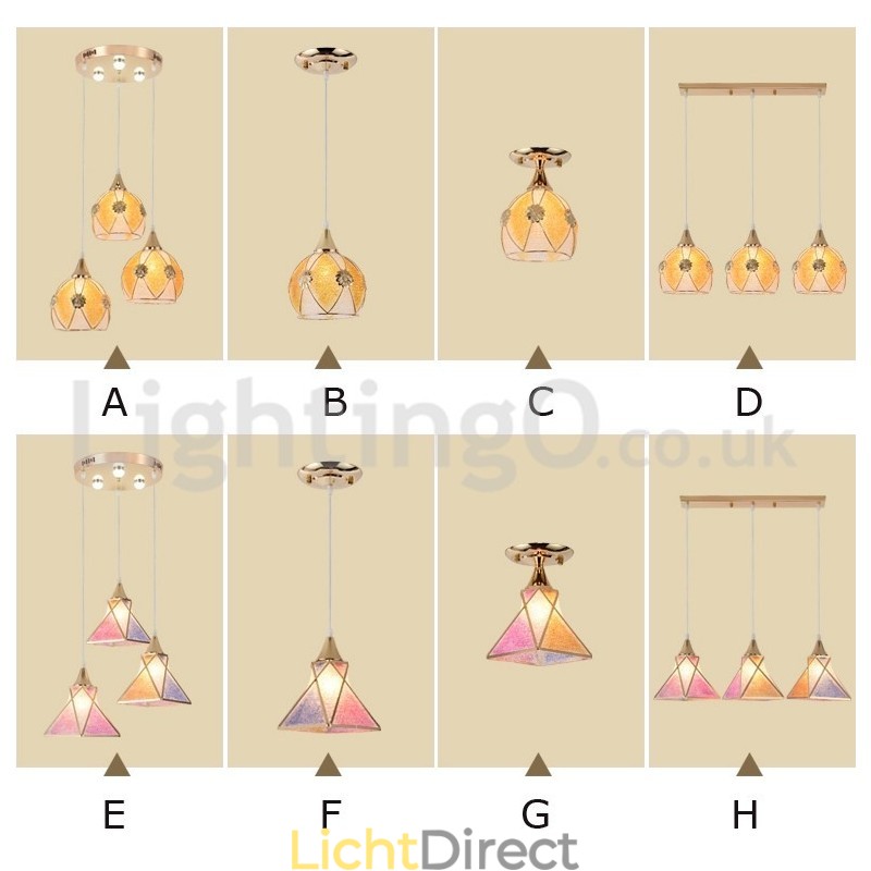 Goedkope 1 licht 3 lichten moderne hanglamp