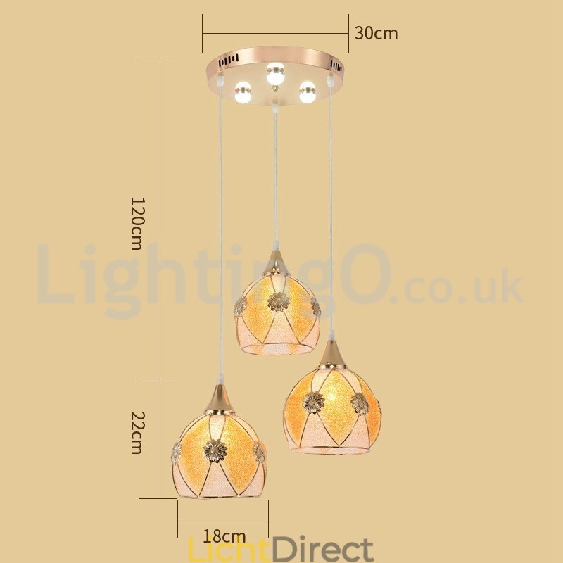 Goedkope 1 licht 3 lichten moderne hanglamp
