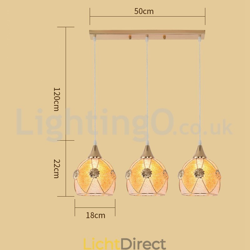 Goedkope 1 licht 3 lichten moderne hanglamp