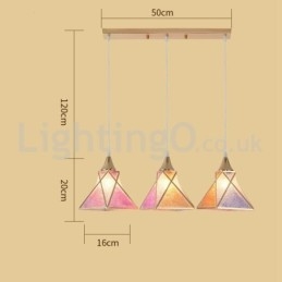 Goedkope 1 licht 3 lichten moderne hanglamp