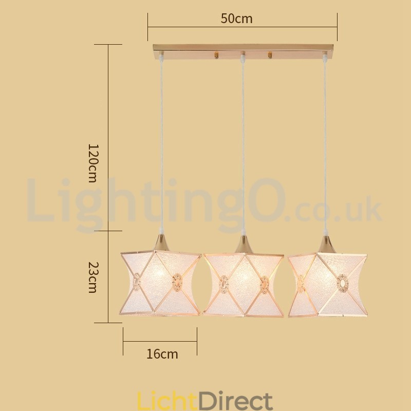 Moderne hanglamp met 1 licht en 3 lampen voor een lage prijs