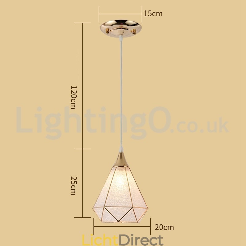 Moderne hanglamp met 1 licht en 3 lampen voor een lage prijs