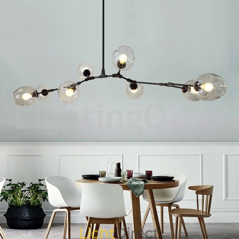 Nordic Modern Magic Bean Glazen Kroonluchter Moleculaire Kroonluchter