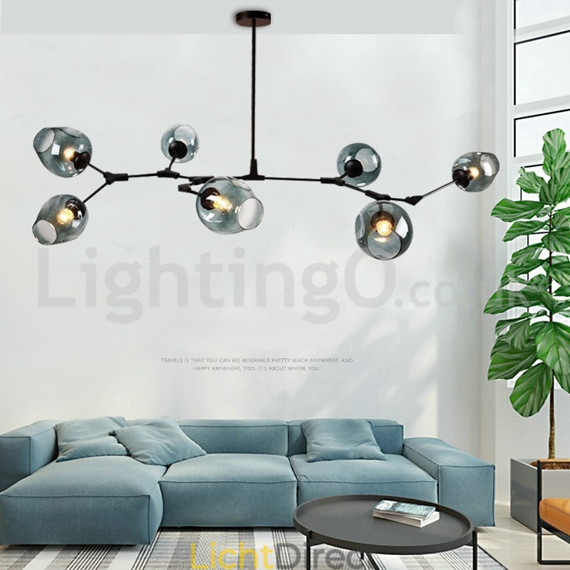 Nordic Modern Magic Bean Glazen Kroonluchter Moleculaire Kroonluchter