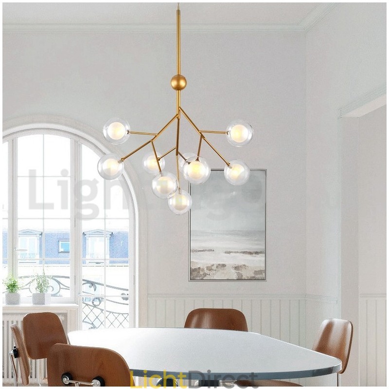 Nordic Postmodern Molecular Bubble Kroonluchter Glazen Kroonluchter