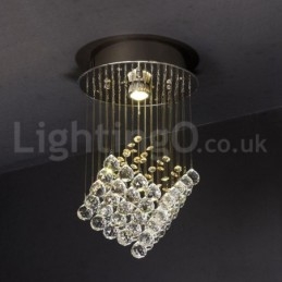 1 Licht Moderne K9 Kristal Plafond Hanglamp Binnen Kroonluchter Verlichting Lampen Armaturen