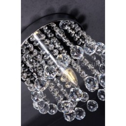 Moderne ronde kristallen kroonluchter veranda plafondlamp