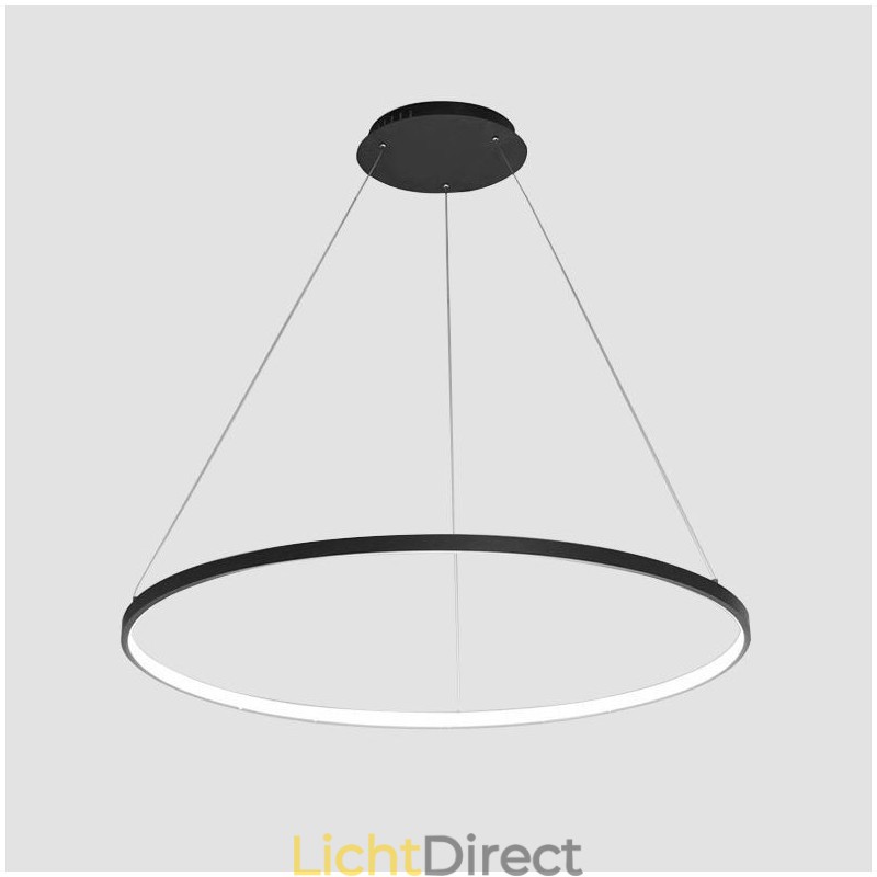 Dimbare 63W 100CM Diameter Hanglamp Modern Design Ring