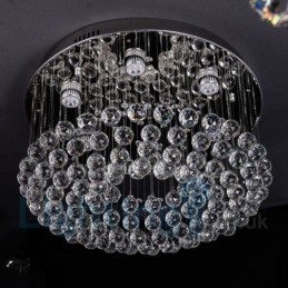 Moderne K9 Crystal ronde plafondlamp
