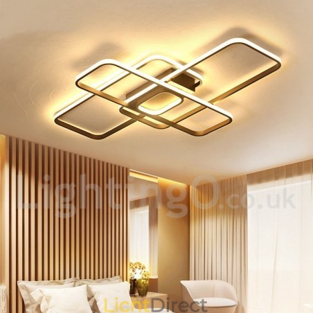 Moderne eigentijdse aluminium schilderij plafondlamp inbouwlamp met afstandsbediening dimmer kan ook worden gebruikt als wandlamp Moderne eigentijdse aluminium schilderij plafondlamp inbouwlamp met afstandsbediening dimmer kan ook worden gebruikt als wandlamp