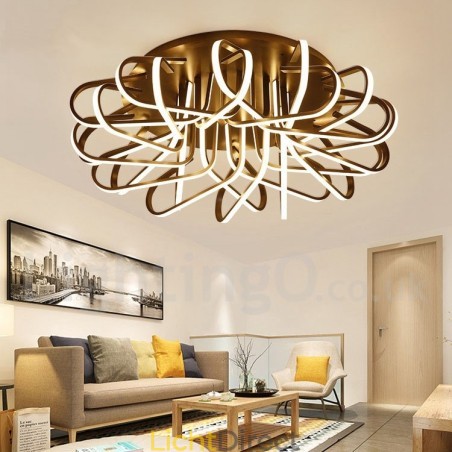 Vogelnest Dimbare Moderne Hedendaagse Aluminium Plafondlamp Kan Ook Als Wandlamp Worden Gebruikt Vogelnest Dimbare Moderne Hedendaagse Aluminium Plafondlamp Kan Ook Als Wandlamp Worden Gebruikt