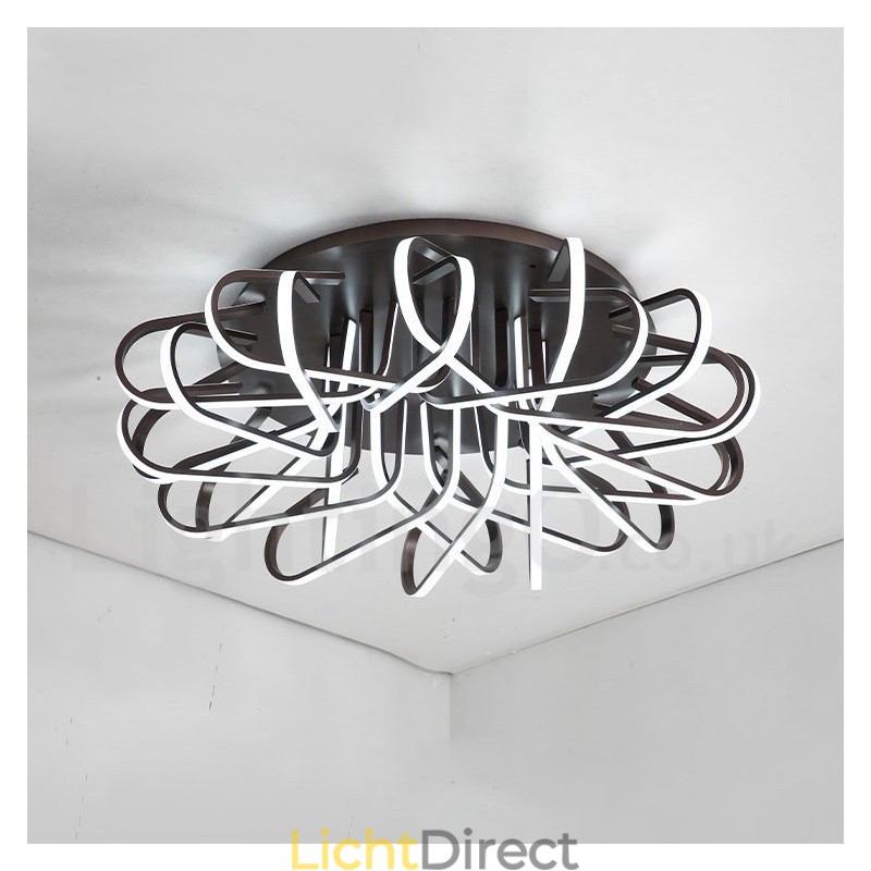 Vogelnest Dimbare Moderne Hedendaagse Aluminium Plafondlamp Kan Ook Als Wandlamp Worden Gebruikt