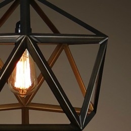 Rustieke Lodge Vintage Metalen Kroonluchter