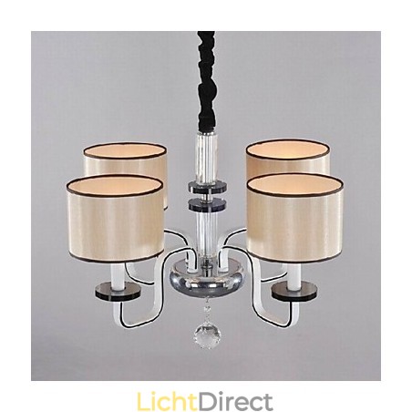 Moderne minimalistische kroonluchterverlichting Doekkunst Kristallen kroonluchter