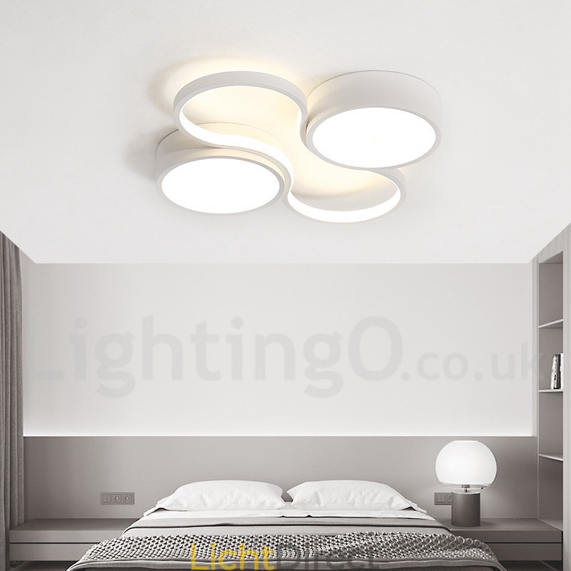Dimbare moderne eigentijdse aluminium plafondlamp, inbouwlamp voor woonkamer/slaapkamer, kan ook als wandlamp worden gebruikt