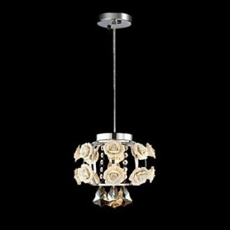 Kroonluchter Kristal Modern Hedendaags Lantaarn Metaal 1 Licht