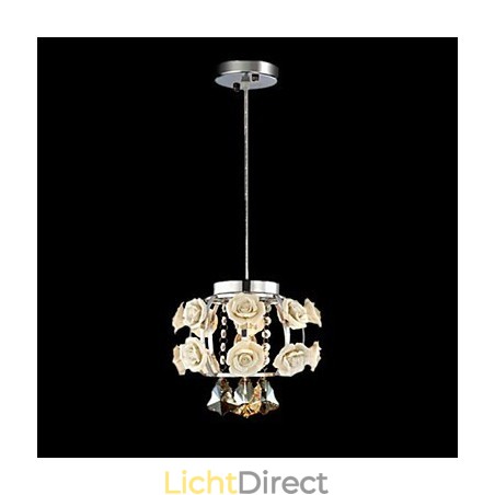 Kroonluchter Kristal Modern Hedendaags Lantaarn Metaal 1 Licht Kroonluchter Kristal Modern Hedendaags Lantaarn Metaal 1 Licht