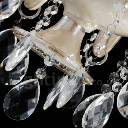 Kristal Luxe Moderne Hedendaagse Hangende Kaars Kroonluchter