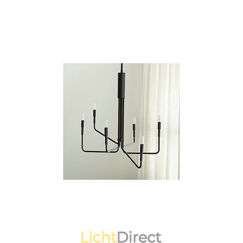 Landelijke schilderij metalen kroonluchter