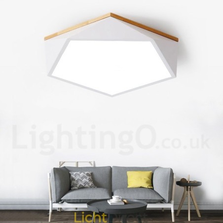 Dimbare Macaron Multi Colours Houten Plafondlamp met Acryl Kap Plafondlamp Scandinavische Stijl Dimbare Macaron Multi Colours Houten Plafondlamp met Acryl Kap Plafondlamp Scandinavische Stijl