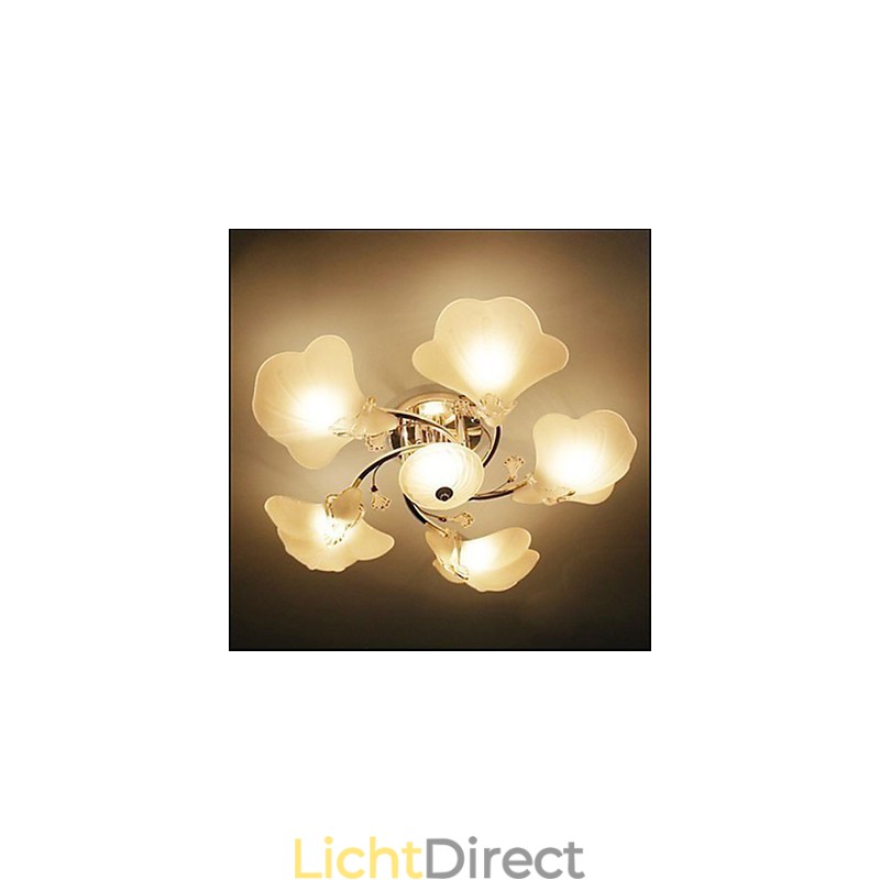 Glazen plafondlamp Plafondlamp