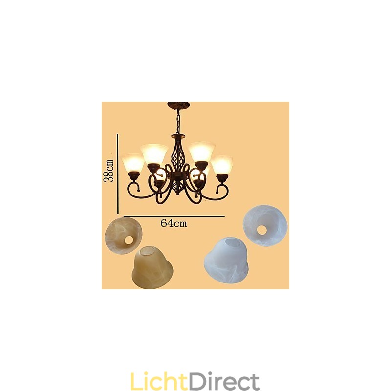 Rustieke Lodge Vintage Retro Metalen Kroonluchter Kinderen