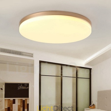 Ultradunne ronde dimbare moderne eigentijdse Scandinavische stijl plafondlampen met acryl kap kunnen ook als wandlamp worden gebruikt Ultradunne ronde dimbare moderne eigentijdse Scandinavische stijl plafondlampen met acryl kap kunnen ook als wandlamp worden gebruikt