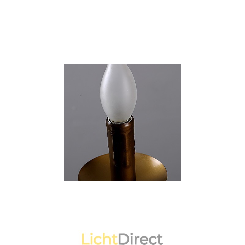 Retro 1 Lamp Hennep Touw Kroonluchter Retro Landelijke Stijl